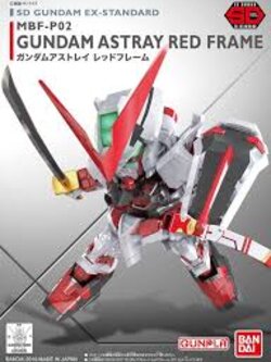 SD GUNDAM EX-STANDARD 007 GUNDAM ASTRAY RED FRAME