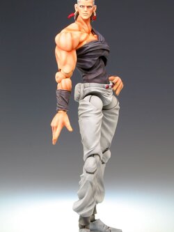 Super Figure Action JoJo`s Bizarre Adventure Part 3 [Jean Pierre Polnareff] (PVC Figure)