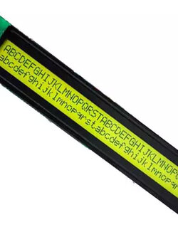 โมดูลแสดงผลจอ LCD ขนาด 40 ตัวอักษร 2 บรรทัด มีไฟส่องหลัง