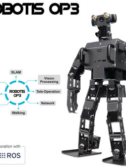 (Discontinued) ROBOTIS OP3 หุ่นยนต์ Humanoid รองรับการพัฒนากับโครงการ ROS (Robot Operating System)