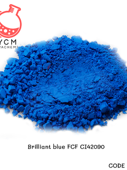 7851 สีละลายน้ำ สีฟ้าFCF Brilliant blue CI42090