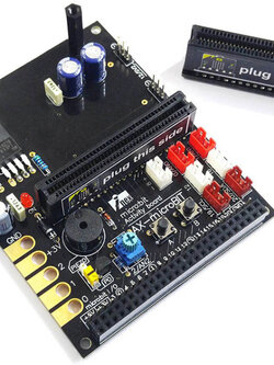 AX-microBIT+ บอร์ดเพื่อการเรียนรู้และใช้งาน micro:bit