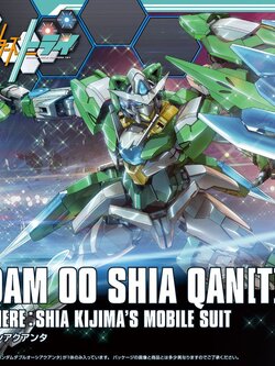 Gundam 00 Shia QAN[T] (HGBF) (Gundam Model Kits)