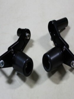 กันล้มข้าง ZX10 04-05 แบร์นMothracing กันล้มผลิตจากอลูมิเนียมนำเข้า เกรด6061T651 และPOM ติดตั้งง่าย(65) สีดำ