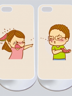 เคสสั่งทำ - ลายคู่ ลายการ์ตูน