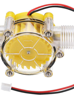 โมดูลกำเนิดไฟฟ้าพลังงานน้ำ แรงดัน 12V (Water Flow Generator Turbine/Micro Hydro Generator) F50-12V