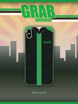 เคสสกรีนลายชุดนักเรียน เครื่องเเบบ Unifome - ชุดพนักงานส่งสินค้า Grab