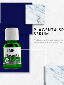 MF3 Placenta 3R Serum Placenta therapy in high-performing serum for intensive skin renewal, repair & restoration