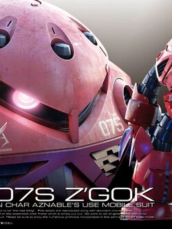 MSM-07S Char`s Z`Gok (RG) (Gundam Model Kits)
