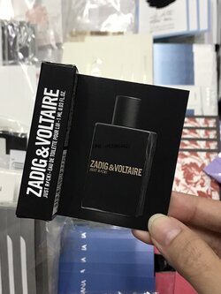 เช็คก่อนสั่ง น้ำหอมแท้ ขนาดทดลอง ZADIG & VOLTAIRE JUST ROCK FOR MEN EAU DE TOILETTE SPRAY
