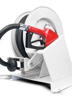 Koeo Fuel Hose Reel size 3/4" or 1" BSP/NPT รีลพร้อมสายส่งน้ำมันเชื้อเพลิง