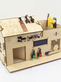 ชุดD.I.Y.บ้านอัจฉริยะ (Arduino Smart Home Starter Kit ) สื่อการเรียนรู้แบบSTEM ต้องประกอบเอง