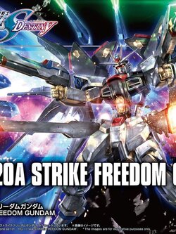 HG 1/144 STRIKE FREEDOM GUNDAM