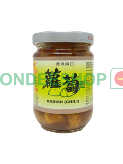 หัวไชเท้ากับพริกดอง 180ก. #8850157552653