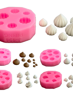 รวมแม่พิมพ์ ครีมบีบ วิปปิ้งครีม บีบครีม