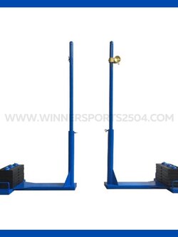 เสาแบดมินตัน มาตรฐานแข่งขัน ชุดทองเหลือง