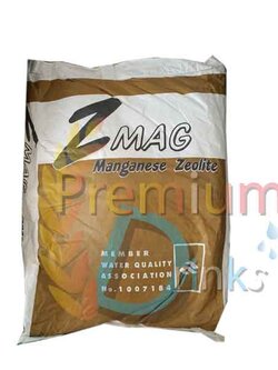 สารกรองแมงกานีส Zcolite ยี่ห้อ Z MAG 25 ลิตร