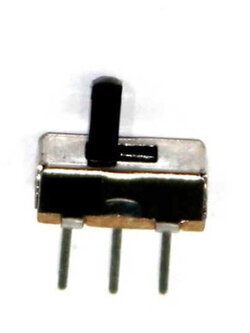 สวิตช์เลื่อน 2 ทาง ขนาดเล็ก 3 ขา (Slide Switch)