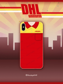 เคสสกรีนลายชุดนักเรียน เครื่องเเบบ Unifome - ชุดพนักงานส่งสินค้า DHL