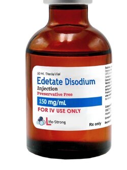 EDETATE DISODIUM INJ. 150mg/ml 50 ml. GERMANY