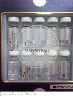 FETAL TOTALE - ฟื้นฟูสุขภาพทั้งร่างกาย ตัวเดียวจบเรยสุดคุ้ม MF+ NANO CELL EXTRACTS NANOTECHNOLOGY IN CELL REGENERATION 3600mg. 10 vials x 2.5ml per set
