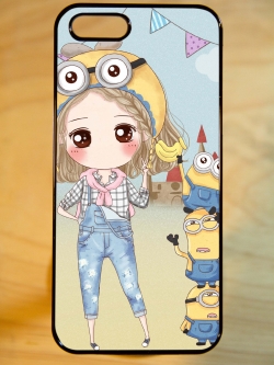 เคสสั่งทำ - ลาย กาตูนผู้หญิงน่ารักๆ