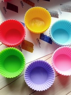 พิมพ์ขนม พิมพ์วุ้น ถ้วยกลม ขนาด 7 ซม. B003 / บรรจุ 12 ชิ้น