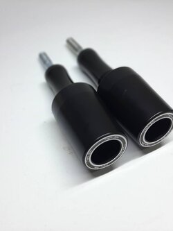 กันล้มข้าง MT09 ทุกปี XSR900 MT09 Tracer Tigris สีดำ