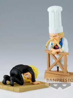 ONE PIECE WORLD COLLECTABLE FIGURE LOG STORIES-SANJI&ZEFF-2