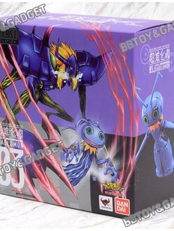 Digimon digivolving Diaboromon sprit 03 diecast evolution Original BANDAI Tamashii figure ดิจิมอน เดียโบโรมอน ฟิกเกอร์
