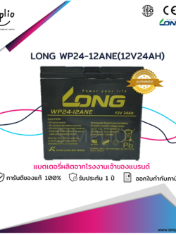 Long Battery WP24-12ANE (12V24AH ) แบตเตอรี่แห้ง VRLA (แบตแห้ง)