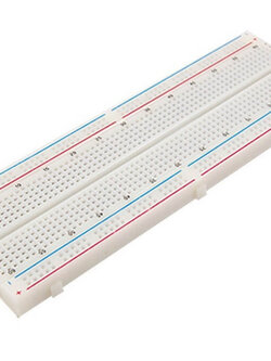 แผงต่อวงจรทดลอง(Bread board)ขนาด 830 จุดต่อ