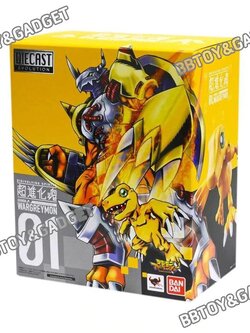 Digimon wargreymon agumon digivolving sprit 01 diecast evolution figure ดิจิมอน วอเกรมอน ฟิกเกอร์