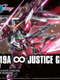 1/144 HGCE Infinite Justice Gundam