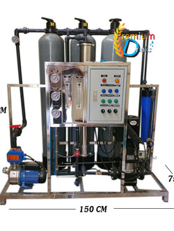 เครื่องผลิตน้ำ RO กำลังการผลิต 6,000ลิตร/วัน Pretreatment จำหน่ายพร้อมติดตั้ง