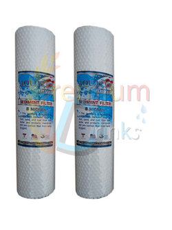 ไส้กรอง pp 5 ไมครอน10นิ้ว (กรองหยาบ) 2ชิ้น ยี่ห้อ Aquatek