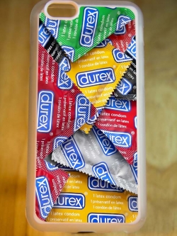 เคสสั่งทำ - ลาย Durex ถุงยาง