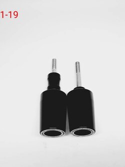 กันล้มข้าง ZX10 2011-19 แบร์นTigris กันล้มผลิตจากอลูมิเนียมนำเข้า เกรด6061T651 และPOM ติดตั้งง่าย(65) สีดำ