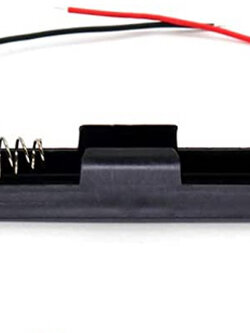 รางถ่าน (Battery Holder) ขนาด AA 1 ก้อน 1.5V. แบบเปลือยไม่มีฝา