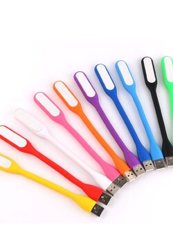 AppSoftTechแผงไฟ LED เชื่อมต่อผ่านพอร์ตUSB ใช้เป็นไฟฉุกเฉิน หรือไฟอ่านหนังสือได้เวลากลางคืน คละสี (ราคาต่อชิ้น)