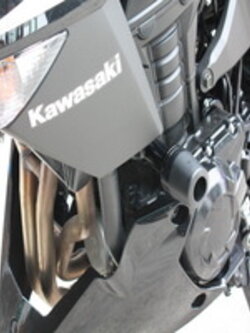 กันล้มข้าง Z1000 แบร์นMothracing กันล้มผลิตจากอลูมิเนียมนำเข้า เกรด6061T651 และPOM ติดตั้งง่าย(65) สีดำ