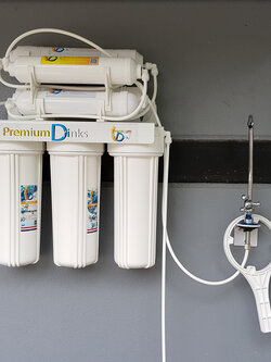 เครื่องกรองน้ำดื่ม 7ขั้นตอน รุ่น คาร์บอน-UF ราคาพร้อมติดตั้ง