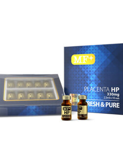 MF Plus HP Placenta เป็น Placenta ที่เข้มข้นถึง 330 mg จากประเทศสวิสเซอร์แลนด์ 20vials x 2.5ml.
