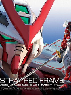 MBF-P02 Gundam Astray Red Frame (RG) (Gundam Model Kits)