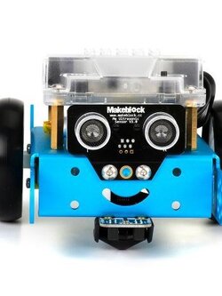 ชุดประกอบหุ่นยนต์ mBot V1.1 - สีฟ้า (Bluetooth Version)