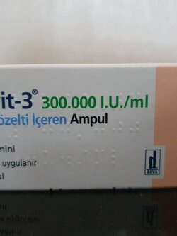 DEVIT-3 i.m Ampul 300000 UI/ml 1 x 1 ml