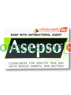 สบู่อาเซปโซ 80ก. กล่องเขียว #7640142770237