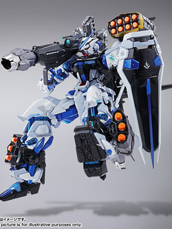 Metal Build Gundam Astray Blue Frame Full Weapon