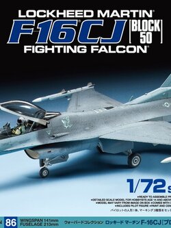 1/72 SCALE LOCKHEED MARTIN? F-16?CJ [BLOCK50] FIGHTING FALCON