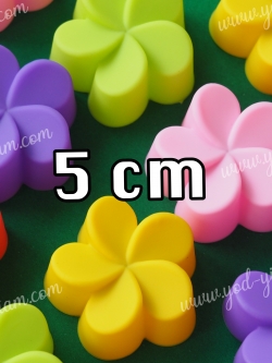 พิมพ์วุ้น ดอกกังหัน 5 cm (บรรจุ 12 ชิ้น/แพ็ค) B825